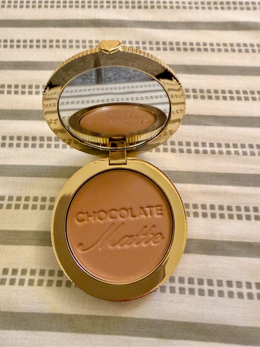 Too Faced Soleil Matte Bronzer Compact Chocolate Matte 🤎🤎🤎